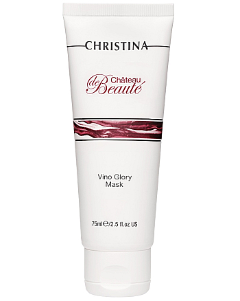 Christina Сhateau de Beaute Vino Glory Mask - Маска для моментального лифтинга на основе экстрактов винограда, 75 мл - hairs-russia.ru